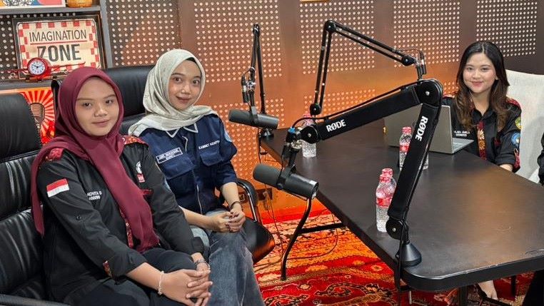 Podcast HIMAJEMEN Untag Surabaya Bahas Strategi Kelola Waktu