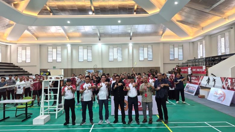Lomba Bulu Tangkis Buka Rangkaian HUT RI dan Dies Natalis Untag