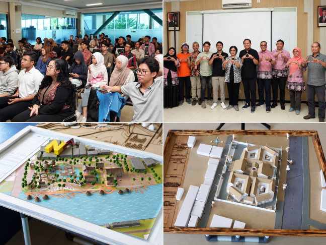 Arch Week Untag Surabaya Ditutup Bedah Karya Magister Arsitektur
