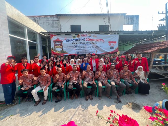 Kelompok R3 Untag Raih Juara II KKN Paling Berdampak