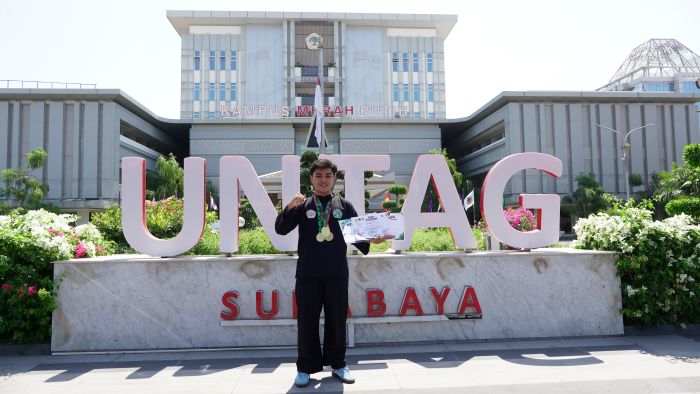 Kuliah Sambil Jadi Atlet, Mahasiswa Untag Surabaya Raih Berbagai Prestasi