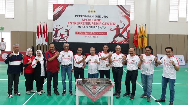 YPTA Surabaya Resmikan Gedung Sport and Entrepreneurship Center Untag Surabaya